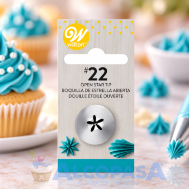 BOQUILLA WILTON Nº22 "ESTRELLA" (Ud)