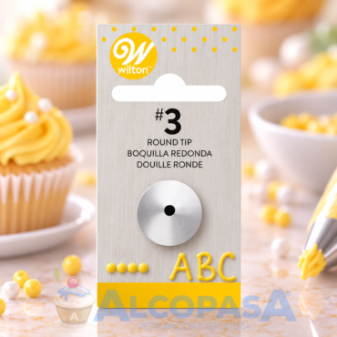BOQUILLA WILTON Nº3 "REDONDA" (Ud)