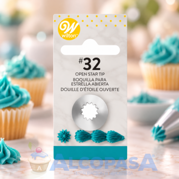 BOQUILLA WILTON Nº32 "ESTRELLA" (Ud)
