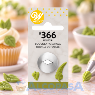 BOQUILLA WILTON Nº366 "HOJA" (Ud)