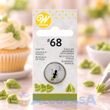 BOQUILLA WILTON Nº68 "HOJA" (Ud)
