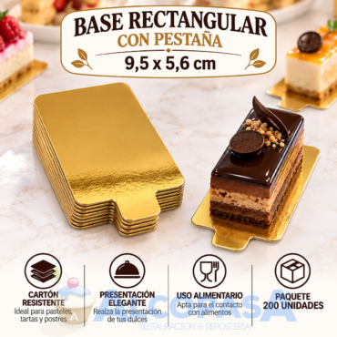 BASE NORDIA RECTANGULAR OROC/ PEST(BLISTER 200Uds)