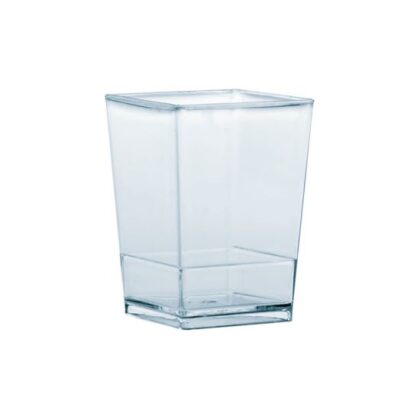 VASITO CUADRADO 60ml 4x4x5,5h (BLISTER 100Uds)