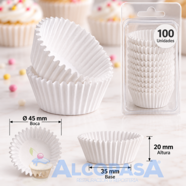 MINI CÁPSULAS BLANCAS "PME" (BLISTER 100Uds)
