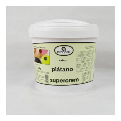 SUPERCREM PLÁTANO ARCONSA (CUBO 7Kg)