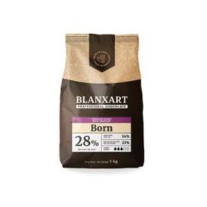 CHOCOLATE BLANCO BLANXART BORN 28% (BOLSA 1Kg)
