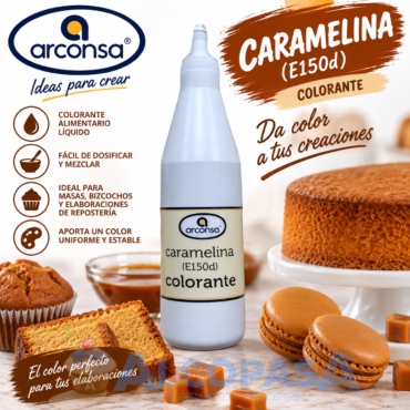 COLORANTE CARAMELINA LIQUIDA ARCONSA (1Kg)