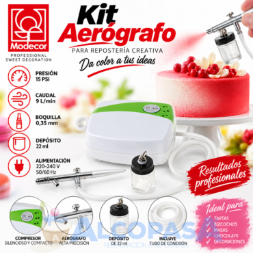 KIT AERÓGRAFO (ud)