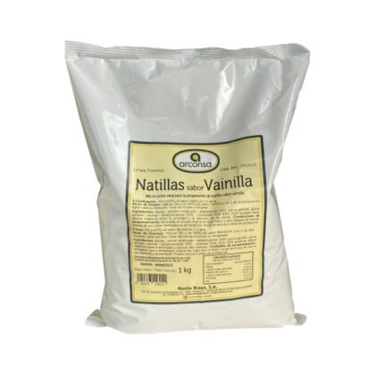 PREPARADO NATILLAS DE VAINILLA ARCONSA (BOLSA 1Kg)