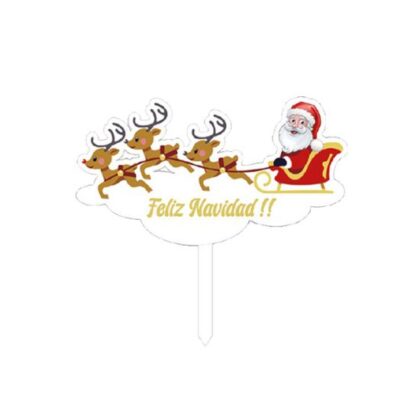 TOPPER "RENOS NAVIDAD" 375 (Ud)