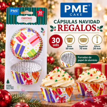 CÁPSULAS NAVIDAD REGALOS PME (BLISTER 30Uds)