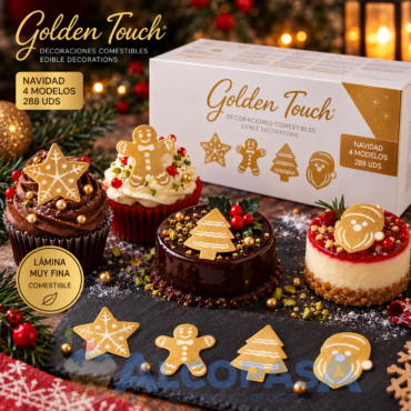 GOLDEN TOUCH NAVIDAD 4 MODELOS (CAJA 288Uds)