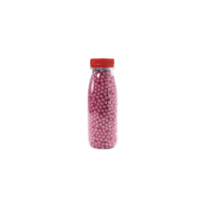 PERLAS DE AZÚCAR ROSAS Ø6mm (BOTE 225g)