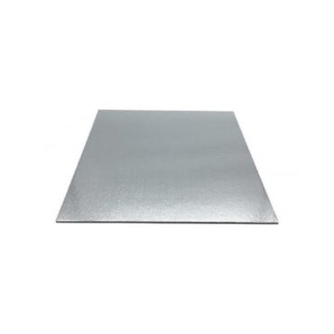 BASE DE CARTÓN PLATA EXTRA RÍGIDA 36x36cm (Ud)