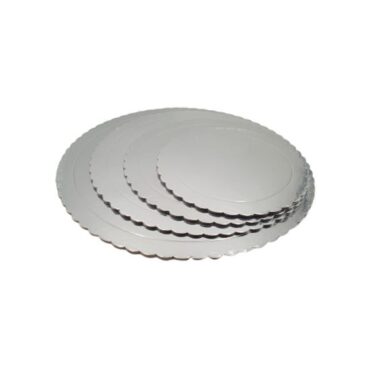 DISCO DE CARTÓN PLATA EXTRA RÍGIDO Ø36cm (Ud)