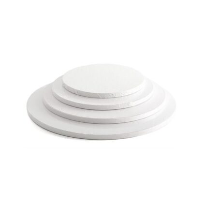 PLATO RECUBIERTO BLANCO Ø35x1.2cm (Ud)