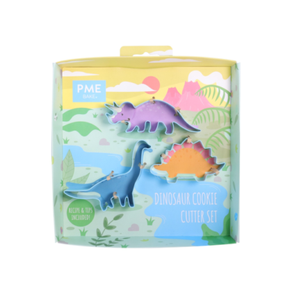 CORTADORES DINOSAURIOS PME (SET 3Uds)