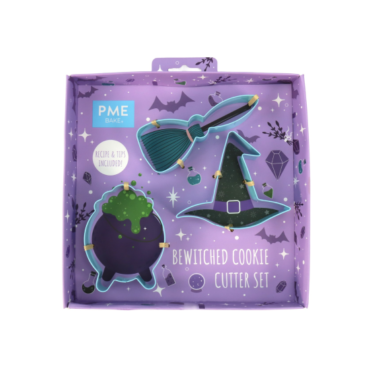CORTADORES HALLOWEEN PME "BRUJAS" (SET 3Uds)
