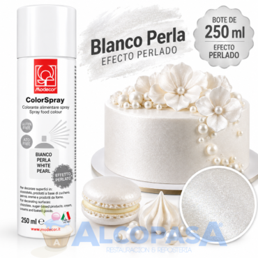 SPRAY BLANCO PERLADO MODECOR (BOTE 250ML)
