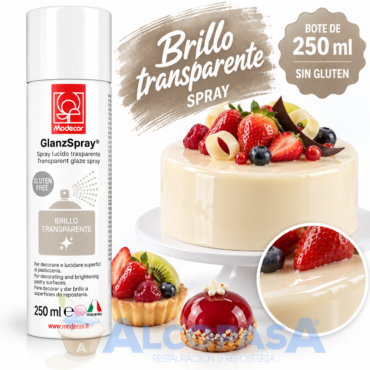 SPRAY BRILLO TRANSPARENTE (BOTE 250ml)