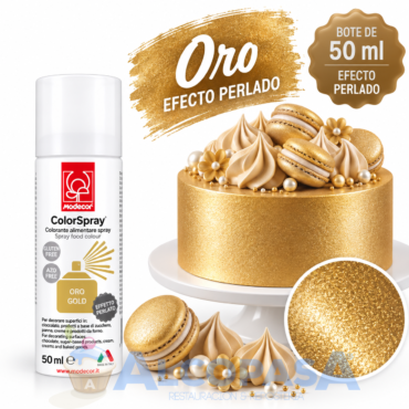 SPRAY ORO PERLADO MODECOR (BOTE 50ML)