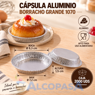 CÁPSULAS BORRACHO GRANDE 1070 (CAJA 2000Uds)