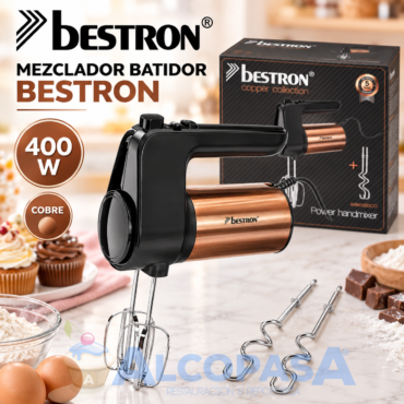 MEZCLADOR BATIDOR BESTRON DE COBRE 400W (Ud)