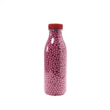 PERLAS DE AZÚCAR ROSAS Ø6mm (BOTE 450g)