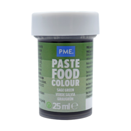 COLORANTE EN PASTA PME VERDE SALVIA (BOTE 25ml)