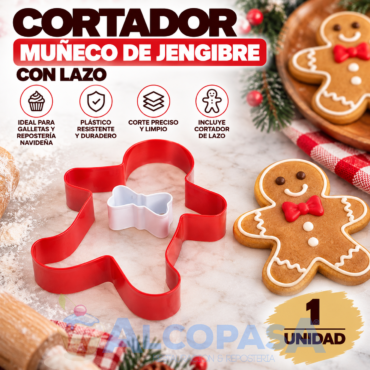 CORTADOR MUÑECO JENGIBRE - LAZO (Ud)