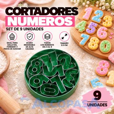 CORTADORES DE NUMEROS (Ud)