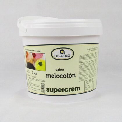 SUPERCREM MELOCOTÓN ARCONSA (CUBO 7Kg)