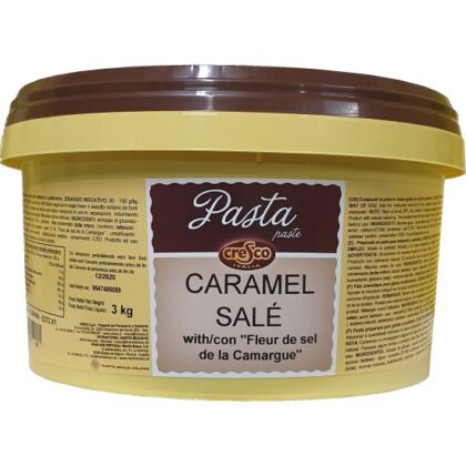 PASTA CREMA CARAMELO SALADO CRESCO (CUBO 3Kg)