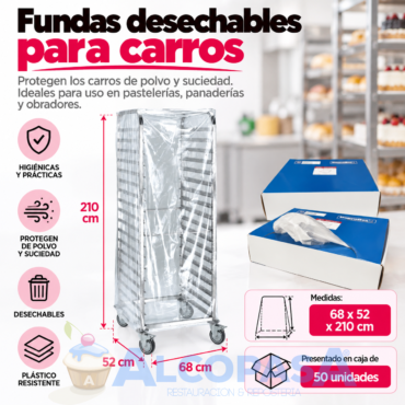 BOLSAS DE CONSERVACIÓN PARA CARROS (CAJA 50Uds)