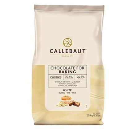 CHOCOLATE BLANCO CHUNKS (BOLSA 2.5Kg)