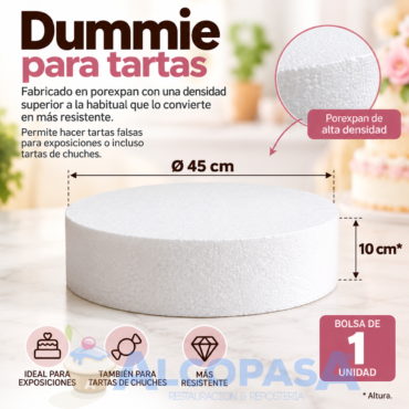 DUMMIE REDONDO Ø45cm (Ud)