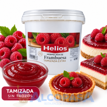MERMELADA DE FRAMBUESA TAMIZADA (CUBO 4.5Kg)