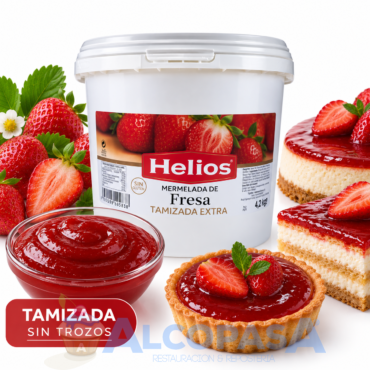 MERMELADA DE FRESA TAMIZADA (CUBO 4.5Kg)