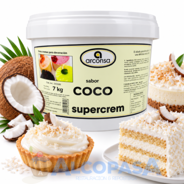 SUPERCREM COCO ARCONSA (CUBO 7Kg)