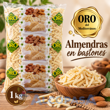 BASTONES DE ALMENDRAS (BOLSA 1kg)