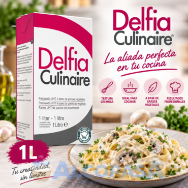 MIX VEGETAL DELFIA PARA COCINAR 15%MG (BRICK 1L)