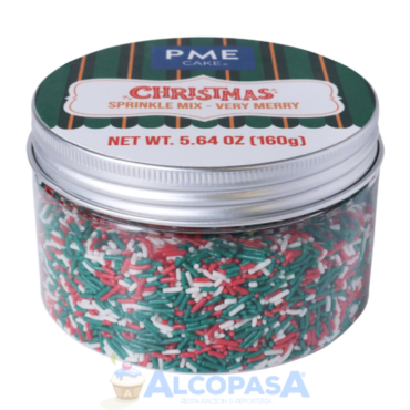 SPRINKLES - FIDEOS NAVIDEÑOS FESTIVOS  (CAJA 160g)
