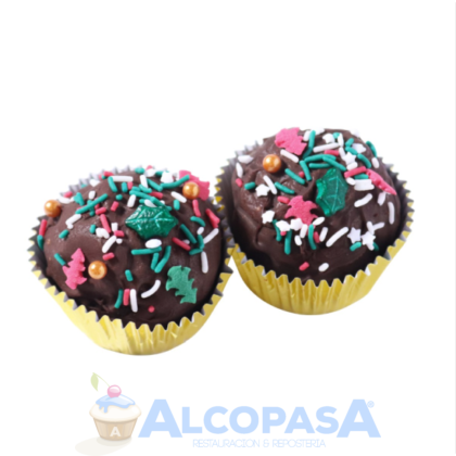 SPRINKLES NAVIDEÑOS FELICES FIESTAS PME (CAJA 60g) - Imagen 2