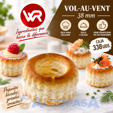 VOL AU VENT 38 MM (CAJA 336 Uds)