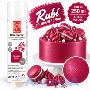 SPRAY RUBI PERLADO MODECOR (BOTE 250ML)