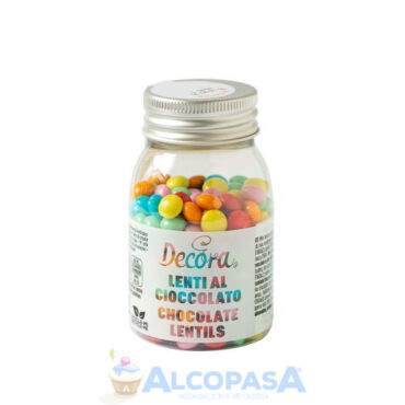 MINI LACASITOS ARCOIRIS CHOCO DECORA (BOTE 80g)