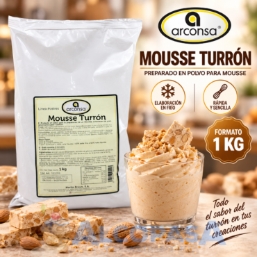 MOUSSE DE TURRÓN ARCONSA (BOLSA 1kg)