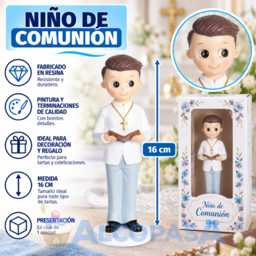 NIÑO COMUNIÓN "CHAQUETA BLANCA" 27968C (Ud)