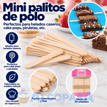 PALITOS PARA POLOS (BLISTER 50Uds)