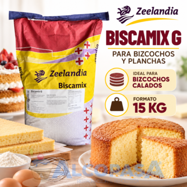 PREPARADO DE BIZCOCHO "BISCAMIX G" (SACO 15Kg)